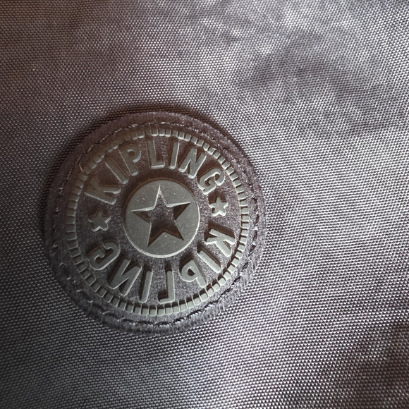 Kipling ARTO Grayish Dark Blue Crossbody Bag No Keychain monkey - Picture 2 of 8